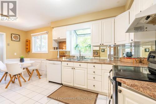 93 Turnbull Road, Hamilton, ON - Indoor Photo Showing Kitchen With Double Sink