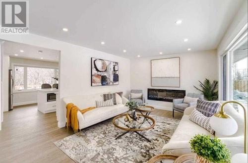 360 Bishopsgate Road, Brant, ON - Indoor Photo Showing Living Room With Fireplace