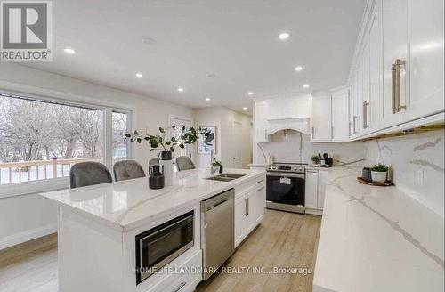 360 Bishopsgate Road, Brant, ON - Indoor Photo Showing Kitchen With Double Sink With Upgraded Kitchen