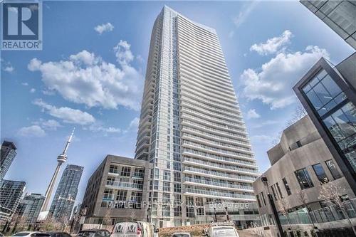 805 - 75 Queens Wharf Road, Toronto, ON - Outdoor With Facade