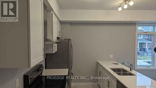 4 Oat Lane, Kitchener, ON - Indoor Photo Showing Kitchen With Double Sink