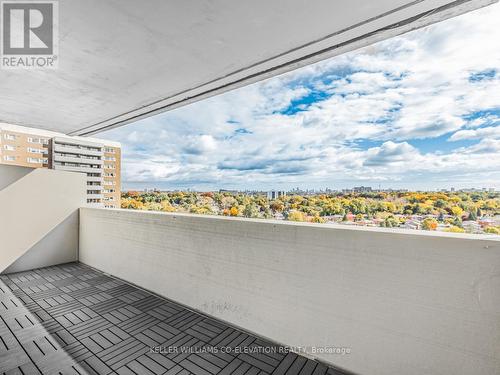 1506 - 260 Scarlett Road, Toronto, ON - Outdoor With Balcony With View