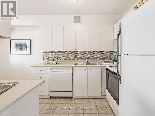 1506 - 260 Scarlett Road, Toronto, ON - Indoor Photo Showing Kitchen With Double Sink