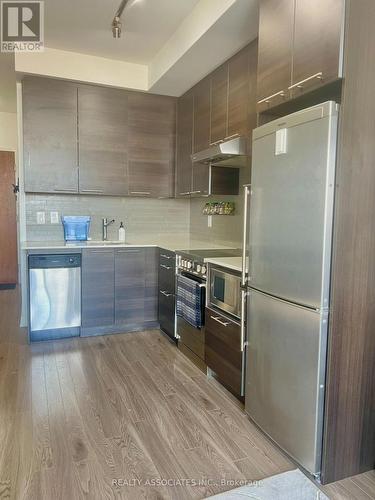 2807 - 1 Market Street, Toronto, ON - Indoor Photo Showing Kitchen With Stainless Steel Kitchen With Upgraded Kitchen