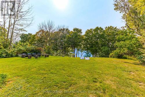 Lots of lake & sunset views from lakefront yard - 85417A Mcdonald Lane, Ashfield-Colborne-Wawanosh (Ashfield Twp), ON - Outdoor