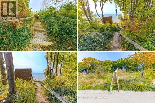 Your gradual easy stairs down to the beach - 85417A Mcdonald Lane, Ashfield-Colborne-Wawanosh (Ashfield Twp), ON - Outdoor With View