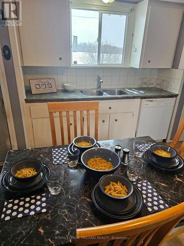 685715 Highway 2 Road, Woodstock, ON - Indoor Photo Showing Kitchen With Double Sink