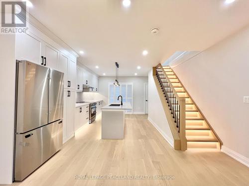 73 Merrill Avenue E, Toronto, ON - Indoor Photo Showing Kitchen With Upgraded Kitchen