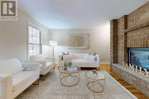 4250 Beech Grove Side Road, Caledon, ON - Indoor Photo Showing Living Room With Fireplace