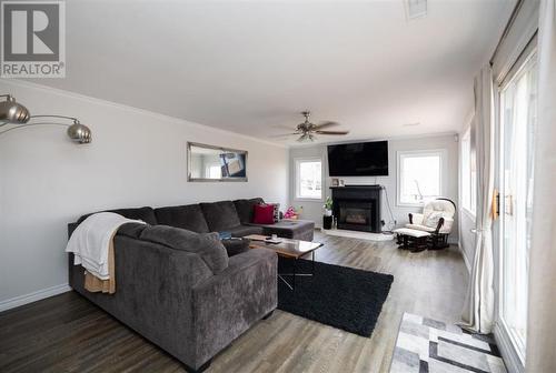 2200 London Line, Sarnia, ON - Indoor Photo Showing Living Room With Fireplace