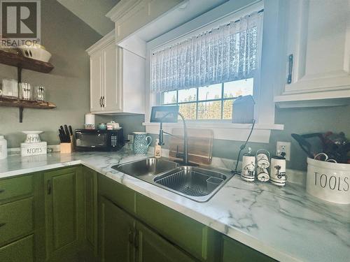 6 Juniper  - Hydro Station Road, Springdale, NL - Indoor Photo Showing Kitchen With Double Sink