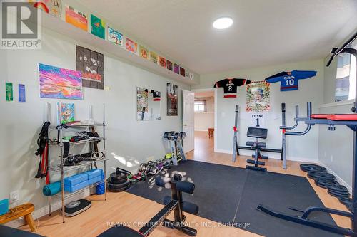 98 Laura Lane, Strathroy-Caradoc (Ne), ON - Indoor Photo Showing Gym Room