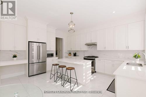 25 Mower Avenue, Vaughan, ON - Indoor Photo Showing Kitchen With Stainless Steel Kitchen