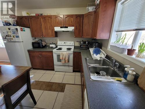 B 3421 Kalum Street, Terrace, BC - Indoor Photo Showing Kitchen With Double Sink