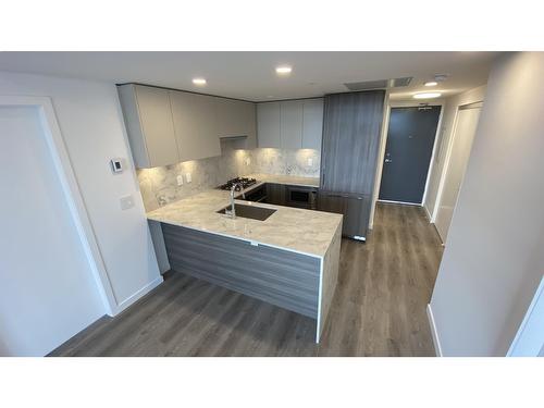 1803 10333 133 Street, Surrey, BC - Indoor Photo Showing Kitchen With Double Sink