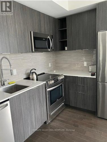 508 - 30 Ordnance Street, Toronto, ON - Indoor Photo Showing Kitchen With Upgraded Kitchen