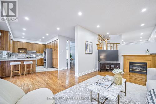 679 Ormond Drive, Oshawa, ON - Indoor Photo Showing Living Room With Fireplace