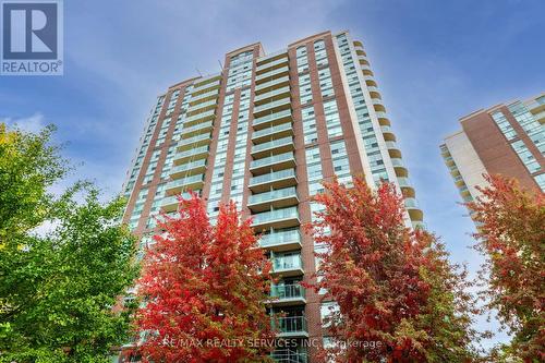 1604 - 4889 Kimbermount Avenue, Mississauga, ON - Outdoor With Balcony With Facade