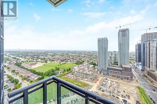 2807 - 4099 Brickstone Mews, Mississauga, ON - Outdoor With Balcony With View