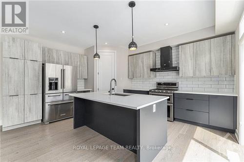 147 Equitation Circle, Ottawa, ON - Indoor Photo Showing Kitchen With Double Sink With Upgraded Kitchen