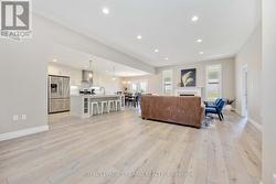 Large open concept living/dining/ kitchen - 