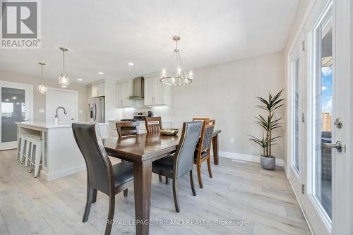 Loads of natural light come onto the dining room - 4062 Van Bree Drive, Plympton-Wyoming (Plympton Wyoming), ON - Indoor Photo Showing Dining Room