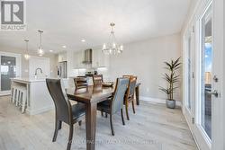 Loads of natural light come onto the dining room - 