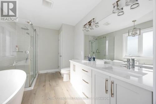 Linen closet in ensuite - 4062 Van Bree Drive, Plympton-Wyoming (Plympton Wyoming), ON - Indoor Photo Showing Bathroom