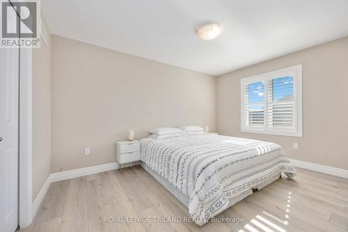 Bedroom #2 with California shutters - 4062 Van Bree Drive, Plympton-Wyoming (Plympton Wyoming), ON - Indoor Photo Showing Bedroom