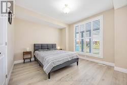 Bedroom #3 with large window - 