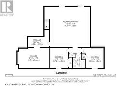 House plans as measured by Matterport - 