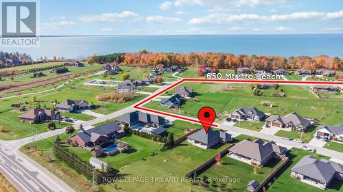 Also only  6 minute walk to beach! - 4062 Van Bree Drive, Plympton-Wyoming (Plympton Wyoming), ON - Outdoor With View