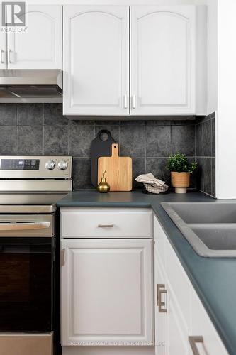 30 Ivy Avenue, Toronto, ON - Indoor Photo Showing Kitchen With Double Sink