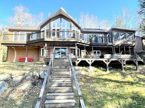 FaÃ§ade - 135 Ch. Des Bouleaux, Lac-Des-Écorces, QC - Outdoor With Deck Patio Veranda