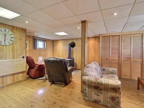 Family room - 93 Rue Isabelle, La Sarre, QC - Indoor Photo Showing Basement