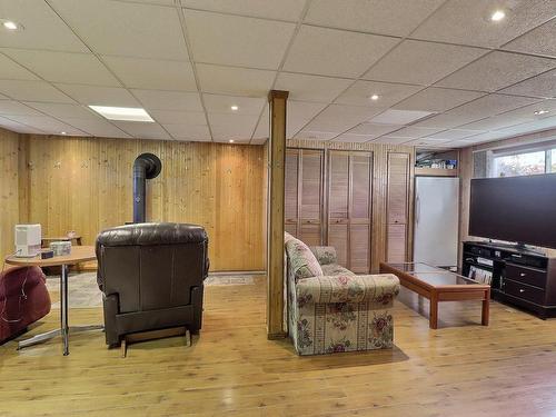 Family room - 93 Rue Isabelle, La Sarre, QC - Indoor Photo Showing Basement