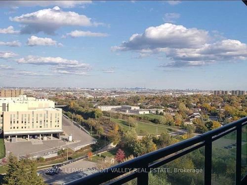 1201-100 John St, Brampton, ON - Outdoor With Balcony With View