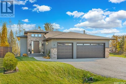 4 Willow View Court, Blackstrap Shields, SK - Outdoor With Facade