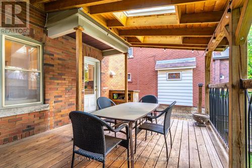 56 Newton Avenue, Hamilton, ON - Outdoor With Deck Patio Veranda With Exterior