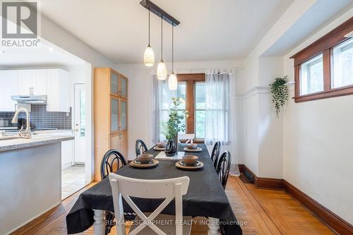 56 Newton Avenue, Hamilton, ON - Indoor Photo Showing Dining Room