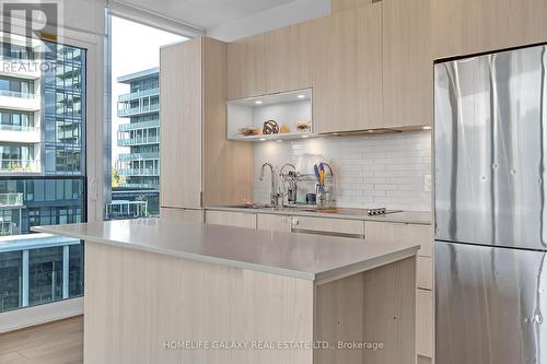 607 - 20 Tubman Avenue, Toronto, ON - Indoor Photo Showing Kitchen With Upgraded Kitchen