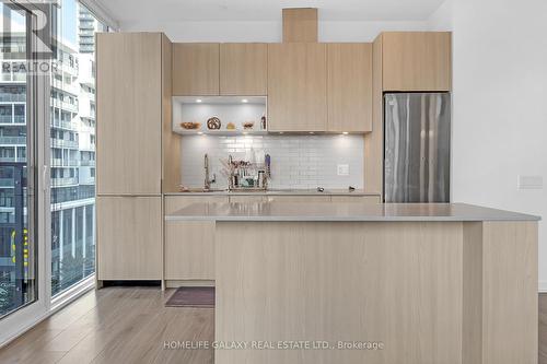 607 - 20 Tubman Avenue, Toronto, ON - Indoor Photo Showing Kitchen With Upgraded Kitchen