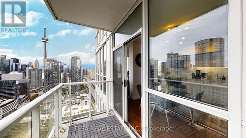 3901 - 75 Queens Wharf Road, Toronto, ON - Outdoor With Balcony With Exterior