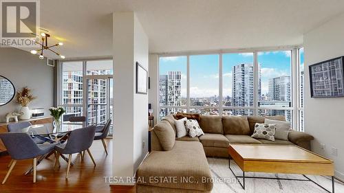 3901 - 75 Queens Wharf Road, Toronto, ON - Indoor Photo Showing Living Room