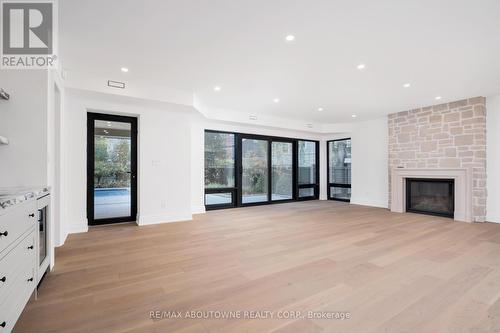 233 Lakewood Drive, Oakville, ON - Indoor Photo Showing Other Room With Fireplace