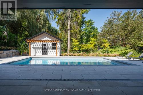 233 Lakewood Drive, Oakville, ON - Outdoor With In Ground Pool With Backyard