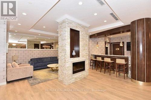 802 - 99 South Town Centre Boulevard, Markham, ON - Indoor With Fireplace