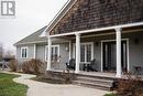 326 Mcfaul Road, Prince Edward County (Wellington), ON  - Outdoor With Deck Patio Veranda With Facade 