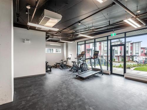 410-947 Whirlaway Cres, Langford, BC - Indoor Photo Showing Gym Room