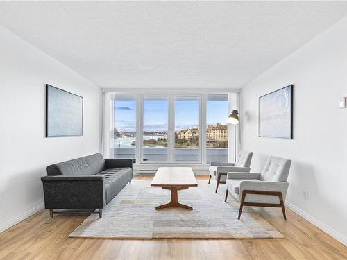 500-1234 Wharf St, Victoria, BC - Indoor Photo Showing Living Room